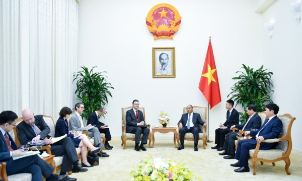 Thủ tướng Nguyễn Xuân Phúc tiếp Đại sứ Hoa Kỳ 